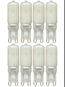 (8 Adet) Osaka Buzlu 5W Beyaz Işık (6500K) G9 Duylu Led Kapsül Ampul thumbnail 1