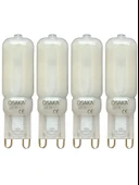 (4 Adet) Osaka Buzlu 5W Beyaz Işık (6500K) G9 Duylu Led Kapsül Ampul thumbnail 1