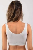 LitaeTrend Elite Life Sünger Destekli Kadın Beyaz Büstiyer 772 thumbnail 2