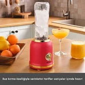Karaca Retro Personal Kişisel Smoothie Blender Red thumbnail 2