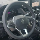 DİKİŞLİ DİREKSİYON KILIFI SİYAH DERİ SİYAH DİKİŞLİ RENO CLİO / KANGO FOTODAKİ DİREKSİYON İÇİN thumbnail 1