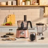 Karaca Mastermaid Power Multifunctional 10 in 1 Mutfak Robotu 2000W Rosegold thumbnail 4