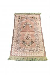 Süngerli Saten Seccade - Pembe - 1