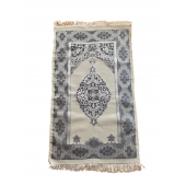 Osmanlı Şönil Seccade - Lacivert - 1