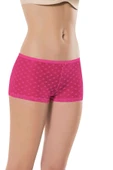 LitaeTrend 5 Adet Kadın Komple Tül Dantel Boxer Külot - 7
