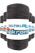 LitaeTrend 5 Adet Polyester Makrome İpi SYH Siyah 100 gr - 1