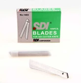 SDI Dar Maket Bıçağı Yedeği 9 mm 10'lu Paket - 1