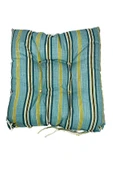 LitaeTrend Pofuduk Ev Bahçe Teras İpli Sandalye Minderi 35x35 cm D4 - 1