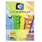 Supertrend Fotokopi Kağıdı Renkli A4 80 Gr.10 Karışık Renk 100'Lü (ALX-779) - 1