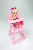 LitaeTrend Mama Sandalyeli Parmak Bebek 16 cm - 1