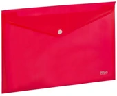 Supertrend Çıtçıtlı Dosya A4 ŞEFFAF KIRMIZI - 1