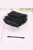 LitaeTrend 50 Adet Siyah Tel Toka 1.inci Kalite Çelik Tek Toka Black - 2