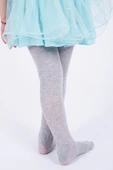 LitaeTrend Kız Çocuk Pamuklu Külotlu Çorap Gri thumbnail 2
