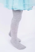 LitaeTrend Kız Çocuk Pamuklu Külotlu Çorap Gri thumbnail 1