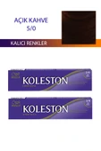 LitaeTrend 2 Adet Single Tüp Boya Saç Boyası Açık Kahve 5/0 - 1