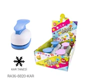 Supertrend Mega Boy Şekilli Delgeç Şekilgeç 2'' (5 cm.) KAR TANESİ - 1