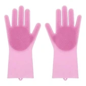 BUFFER® Isıya Dayanıklı Pratik Sihirli Silikon Bulaşık Yıkama Eldiveni thumbnail 4