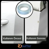 BUFFER® Şeffaf Su Geçirmeyen  Dayanıklı Kolay Yapışan Çizilmeye Dayanıklı Oto Darbe Koruyucu Bant - 6