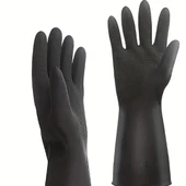 Siyah Renkli Endüstriyel Eldiven thumbnail 2