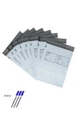 LitaeTrend Cepli Mini Boy Kargo Poşeti 17x25+4 cm - 500 Adet (40+40=80 Mikron) - 1