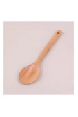 LitaeTrend Balsa BLS-029A Ahşap Yemek Servis Kaşığı 28 cm - 1