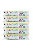 LitaeTrend Orta Boy Çöp Torbası 55 x 60 cm 20 Li Rulo x 5 Paket = 100 Adet (Mavi) - 1