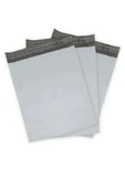 LitaeTrend Cepsiz Büyük Boy Kargo Poşeti 35x45+5 cm - 100 Adet (40+40=80 Mikron) - 2