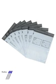 LitaeTrend Orta Boy Cepli Kargo Poşeti 30x37+5 cm - 200 Adet (40+40=80 Mikron) - 1