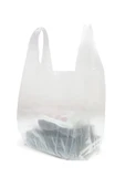 LitaeTrend Şeffaf Atlet Poşet Orta Boy 28x50 cm 1 Paket Takriben 200 Adet - 2