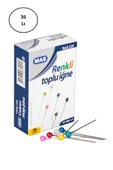 LitaeTrend Mas 320 Renki Başlı Toplu İğne 32 Mm 36'lı - 1