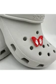 Crocs Terlik Süsü ve Aksesuarı , Çanta Süsü – Jibbitz 3D Büyük Boy Desenli Kelebek Figür Logo Aksesuar thumbnail 2