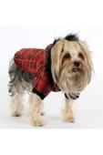 MAXSTYLESPET Pet Mont Ekose Desenli Köpek Kedi Kıyafeti - 2