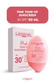 Licorael Dubai Pembe Güneş Kremi,Mavi Işık Korumalı, Aydınlatıcı Ton Eşitleyici 50ml thumbnail 3