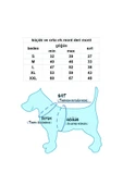 MAXSTYLESPET Pet Mont Imza Desenli Siyah Köpek Kedi Kıyafeti - 5