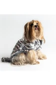 MAXSTYLESPET Pet Mont 57 Waterproof - Gri- Köpek Kedi Kıyafeti - 1