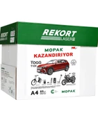 Mopak Rekort A4 Fotokopi Kağıdı TOGG Çekilişli 80g 1 Koli - 1