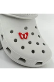 Crocs Terlik Süsü ve Aksesuarı , Çanta Süsü – Jibbitz 3D Küçük Boy Desenli Kelebek Figür Logo Aksesuar thumbnail 3