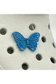 Crocs Terlik Süsü ve Aksesuarı , Çanta Süsü – Jibbitz 3D Büyük Boy Desenli Kelebek Figür Logo Aksesuar thumbnail 1