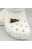 Crocs Terlik Süsü ve Aksesuarı , Çanta Süsü – Jibbitz 3D Camp Yazılı Üçgen Bayrak Görsel Logo Aksesuar thumbnail 2