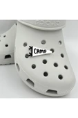 Crocs Terlik Süsü ve Aksesuarı , Çanta Süsü – Jibbitz 3D Camp Yazılı Üçgen Bayrak Görsel Logo Aksesuar thumbnail 2