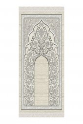 elleser Dekoratif Yıkanabilir Kaymaz Tabanlı Seccade    (80x120) - 2