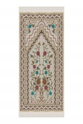 elleser Dekoratif Yıkanabilir Kaymaz Tabanlı Seccade    (80x120) - 2