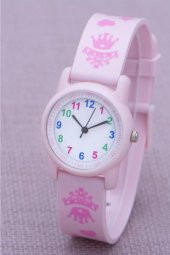 Prenses Tacı Analog 6-13 Yaş Çocuk Kol Saati St-303843 thumbnail 1