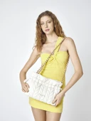 Pierre Cardin Kadın Kapitone Omuz Çantası Beyaz 05PC25Y10105 thumbnail 2