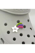 Crocs Terlik Süsü ve Aksesuarı , Çanta Süsü – Jibbitz 3D Kuyruklı Yıldız Logo Aksesuar thumbnail 1