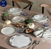 Pierre Cardin Bohem 24 Parça 6 Kişilik Yemek Takımı - 1