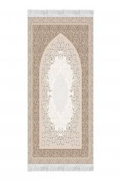 elleser Dekoratif Yıkanabilir Kaymaz Tabanlı Seccade    (80x120) - 2