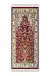 elleser Dekoratif Yıkanabilir Kaymaz Tabanlı Soft Pamuk Seccade   (80x120) - 2