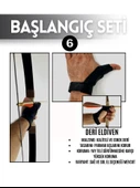 Geleneksel Okçuluk Lamine 'Vav' Set- Vav Yay + 7 Ok + Zihgir + Tirkeş + Kolçak + Eldiven + Çanta - 6