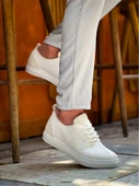 KB-101 Kuback Beyaz Triko Bağcıklı Günlük Erkek Ayakkabı thumbnail 9